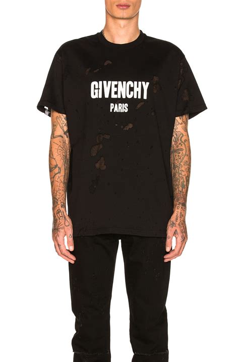 Givenchy distressed T